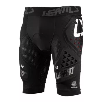 LEATT Impact Shorts 3DF 4.0 Aizsargšorti, IZM M, Melns