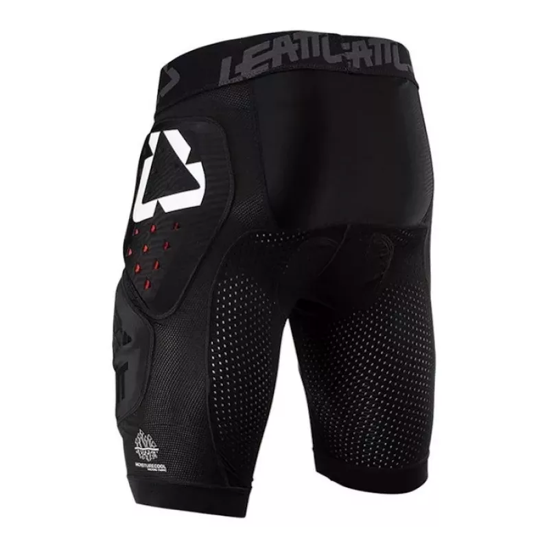 LEATT Impact Shorts 3DF 4.0 Aizsargšorti, IZM M, Melns