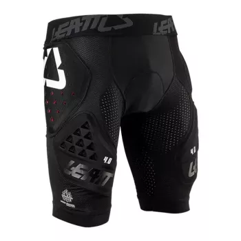 LEATT Impact Shorts 3DF 4.0 Aizsargšorti, IZM M, Melns