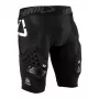 LEATT Impact Shorts 3DF 4.0 Aizsargšorti, IZM M, Melns