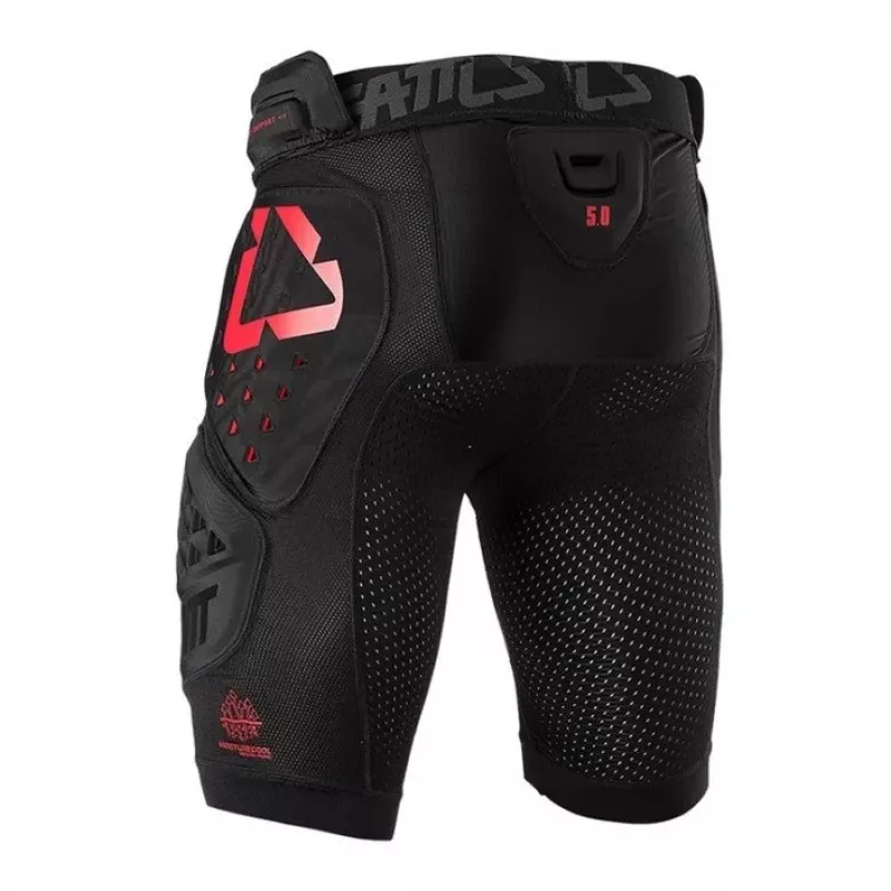 LEATT Impact Shorts 3DF 5.0 Aizsargšorti, L izmērs, Melns