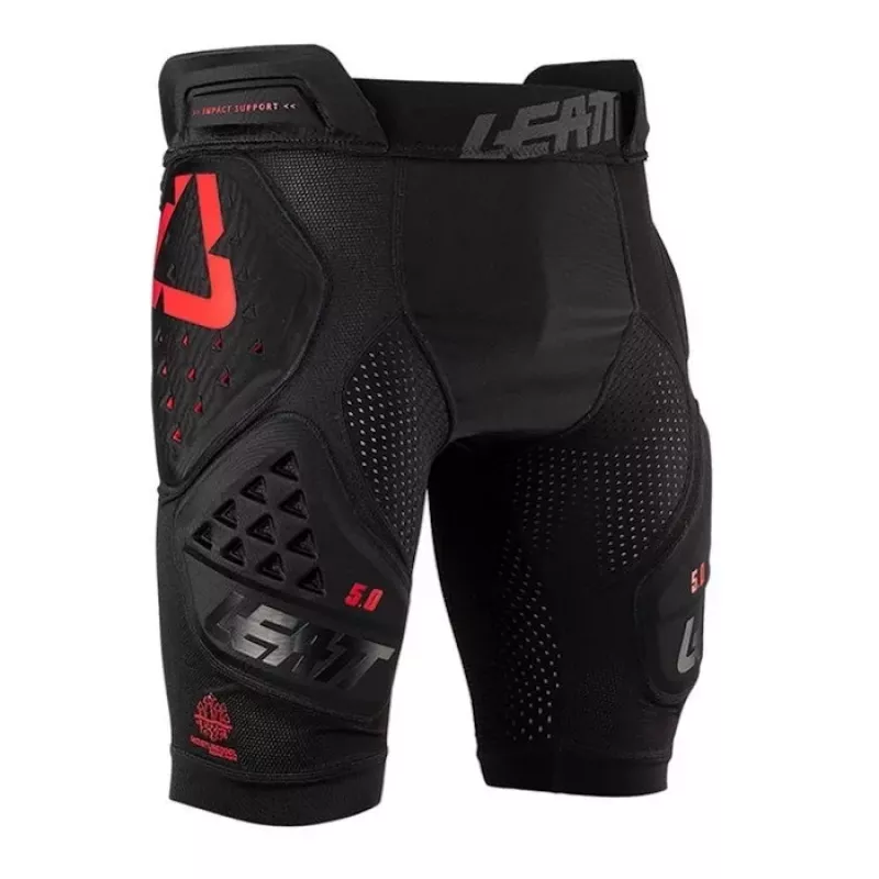 LEATT Impact Shorts 3DF 5.0 Aizsargšorti, L izmērs, Melns