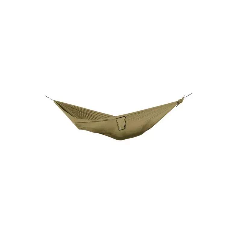 Ticket To The Moon TRAVEL HAMMOCK - Kompakts piekaramais šūpuļtīkls 2 personām, neilons, zaļš