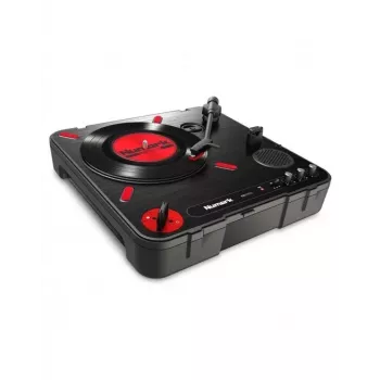 Numark PT01 Scratch - Pārnēsājams pusautomātiskais atskaņotājs ar DJ skrāpēšanas slēdzi