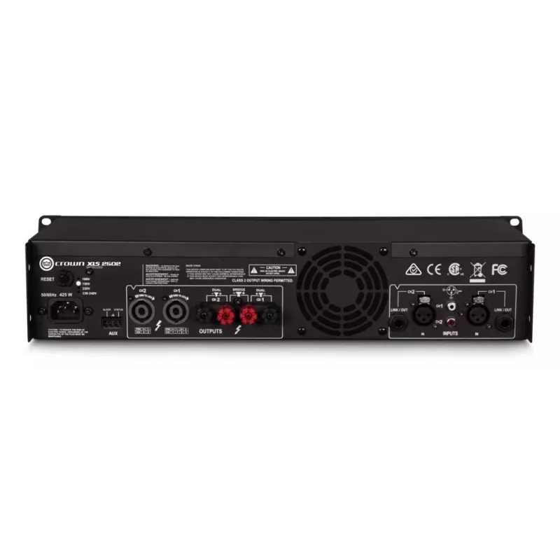 Crown XLS 2502 divu kanālu jaudas pastiprinātājs ar DSP