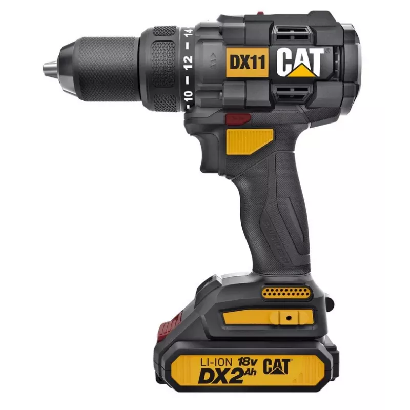 CATERPILLAR Bezvadu urbjskrūvgriezis DX11 18V 2x2.0Ah Li-Ion