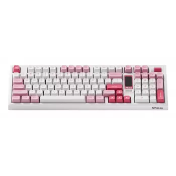 AKKO 5098B Prunus Lannesiana mehāniskā tastatūra, 98 taustiņi, trīs režīmi, karsti nomaināma, RGB, PBT ASA taustiņu vāciņi