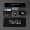 AKKO 5098B mehāniskā tastatūra, 98 taustiņi, melna un zelta, karsti maināma, RGB, trīskāršs režīms (USB-C/2.4GHz/Bluetooth 5.0), Akko CS Jelly White lineārie slēdži, PBT ASA taustiņu vāciņi, 3000mAh