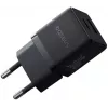 Baseus Palm 30W USB-C USB-A lādētājs melns