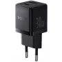 Baseus Palm 30W USB-C USB-A lādētājs melns