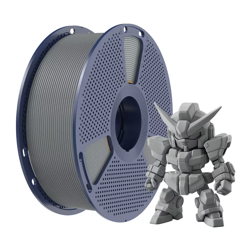 SUNLU PLA+ 2.0 Filaments (Pelēks) 1.75mm 1kg