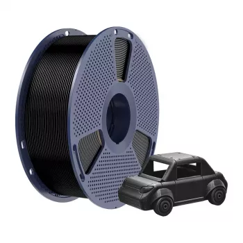 SUNLU PETG Filaments 1.75 mm Melns 1 kg
