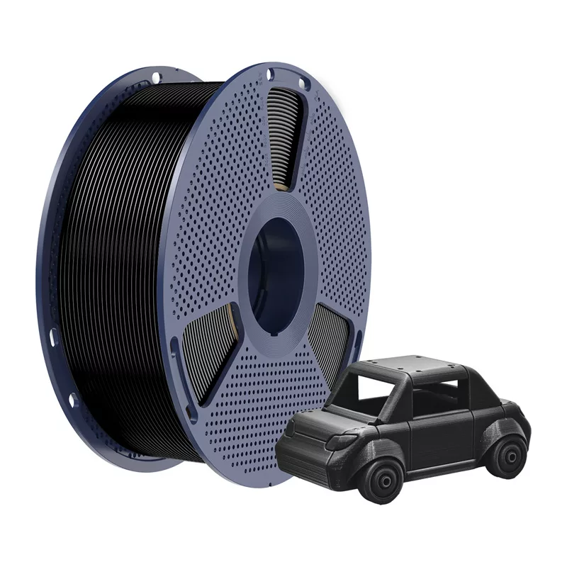 SUNLU PETG Filaments 1.75 mm Melns 1 kg