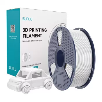 SUNLU PETG Filaments 1.75mm Balts 1kg