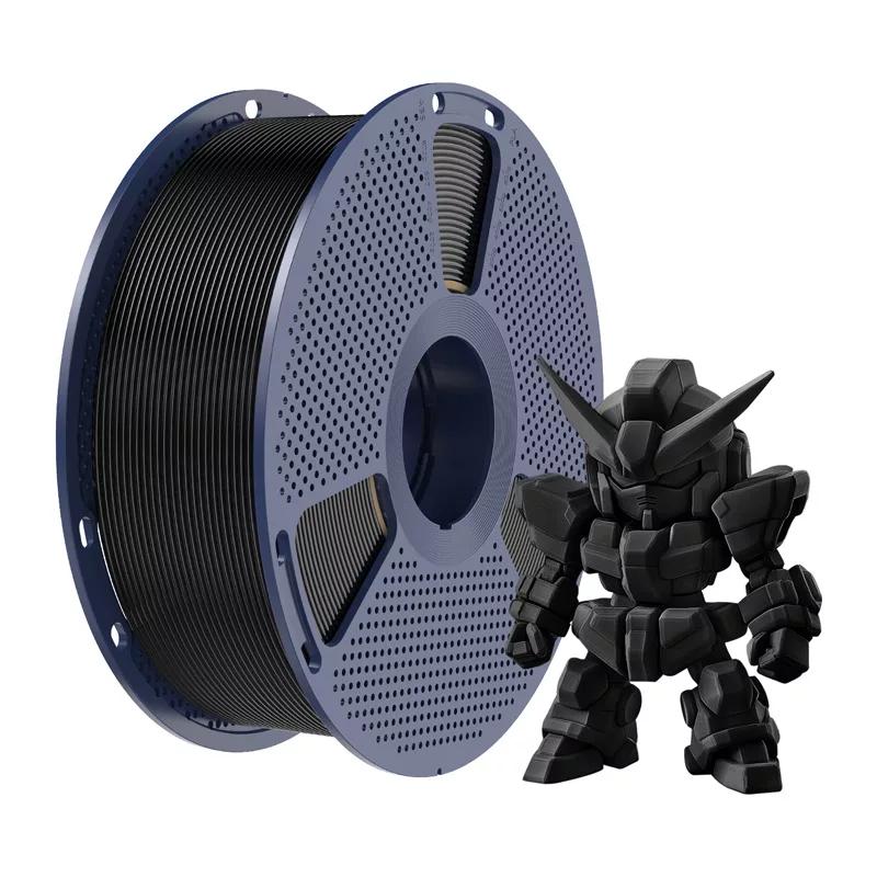 SUNLU PLA+ 2.0 Filaments (Melns) 1,75 mm 1 kg
