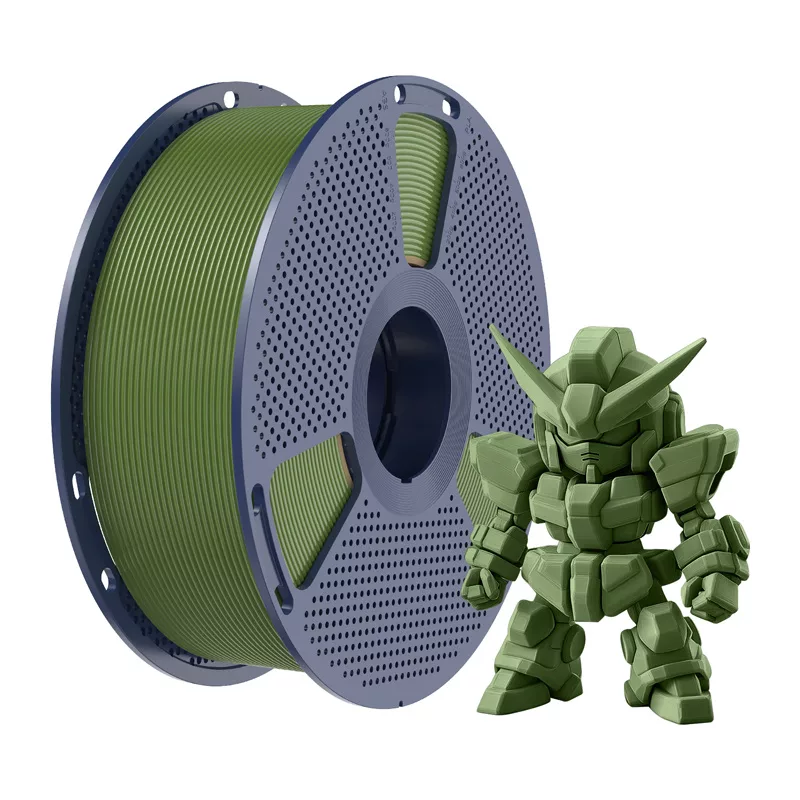 SUNLU PLA+ 2.0 Filaments (Olīvzaļš) 1.75mm 1kg