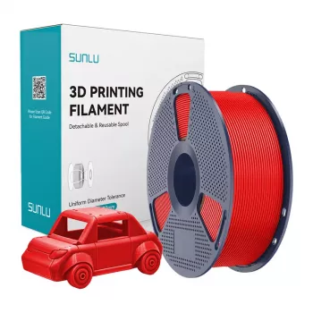 SUNLU PETG Filaments 1.75 mm Sarkans 1 kg