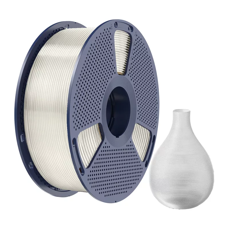 SUNLU PETG Filaments 1.75 mm Caurspīdīgs 1 kg