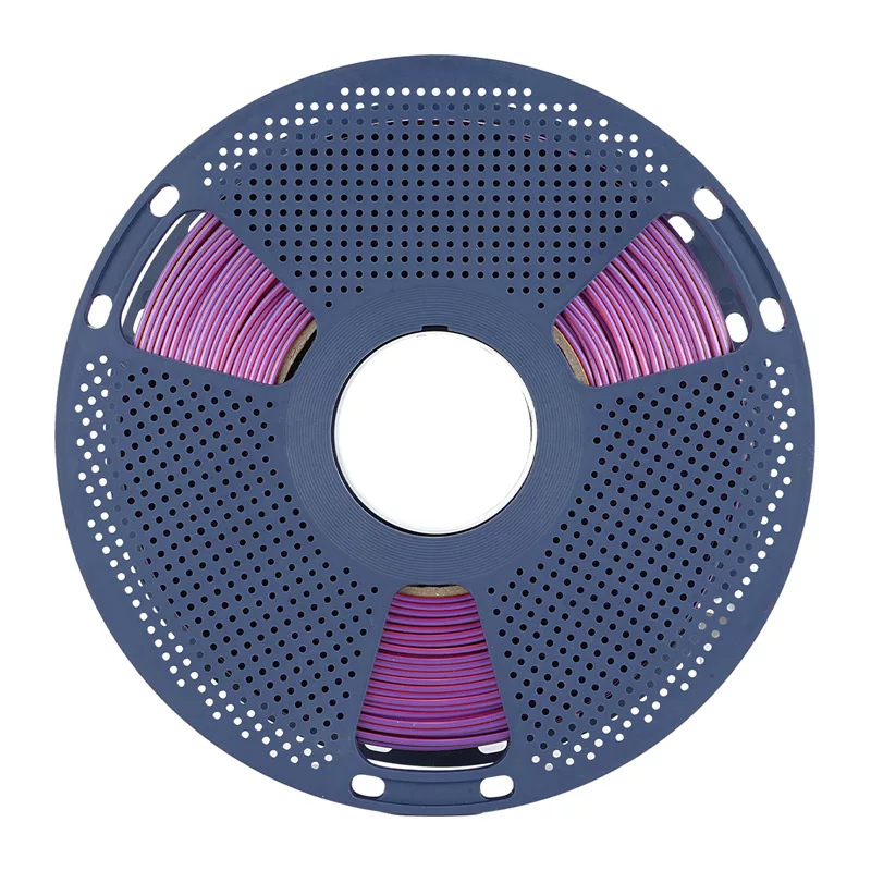 SUNLU PLA+ Silk Forth-Color Filaments 1.75mm Zils-Violets-Sarkans-Zelts 1kg