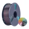 SUNLU PLA+ Silk Forth-Color Filaments (Sarkans-Dzeltens-Zaļš-Melns) 1.75mm 1kg