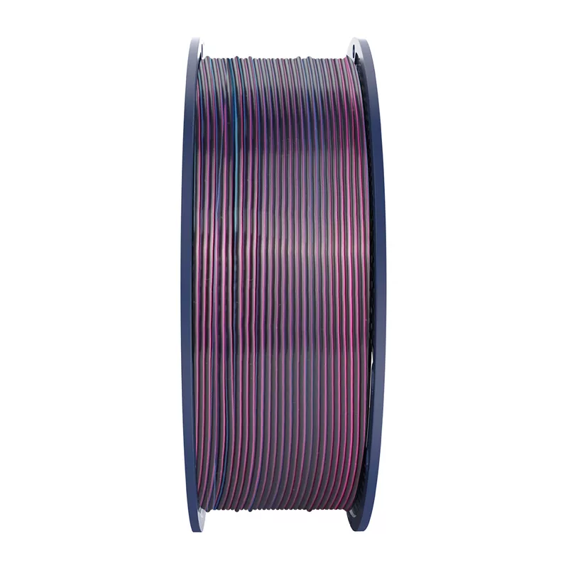 SUNLU PLA+ Silk Forth-Color Filaments (Sarkans-Dzeltens-Zaļš-Melns) 1.75mm 1kg