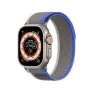 Dux Ducis Sport Velcro Strap for Apple Watch 38/40/41/42mm Grey Blue