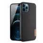Dux Ducis Fino Maciņš Apple iPhone 12 Pro Max, Neilona Materiāls, Melns