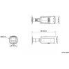 Hikvision DS-2CD2T83G2-2LI(2.8mm) 8MP AcuSense Bullet IP Camera with Dual Light
