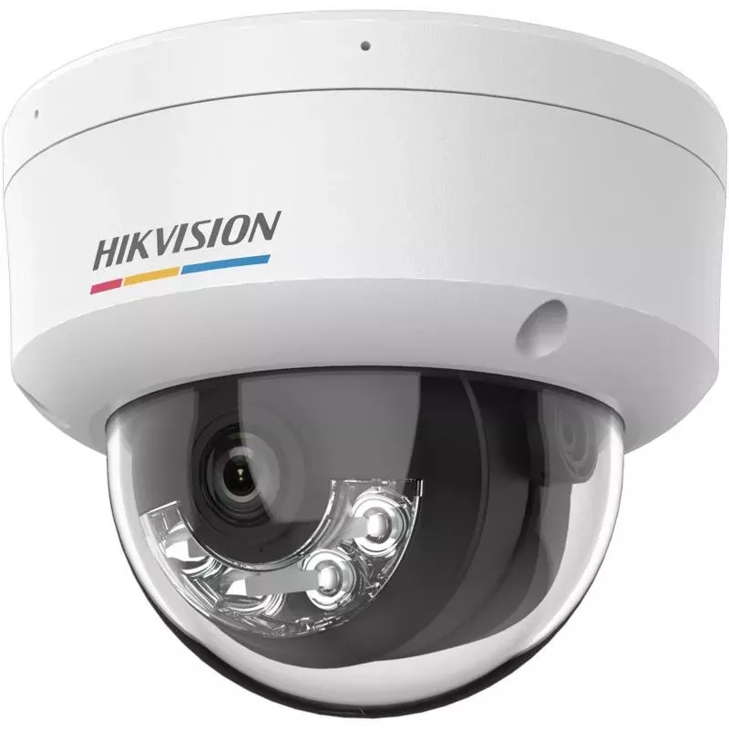 Hikvision DS-2CD1147G3-LIU(2.8mm) 4MP IP kamera ar iebūvētu mikrofonu, 2.8mm fiksēts objektīvs, IR un baltā gaisma, IP67, IK10