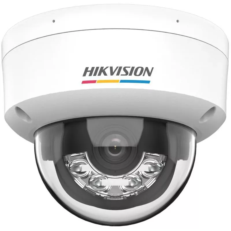 Hikvision DS-2CD1147G3-LIU(2.8mm) 4MP IP kamera ar iebūvētu mikrofonu, 2.8mm fiksēts objektīvs, IR un baltā gaisma, IP67, IK10