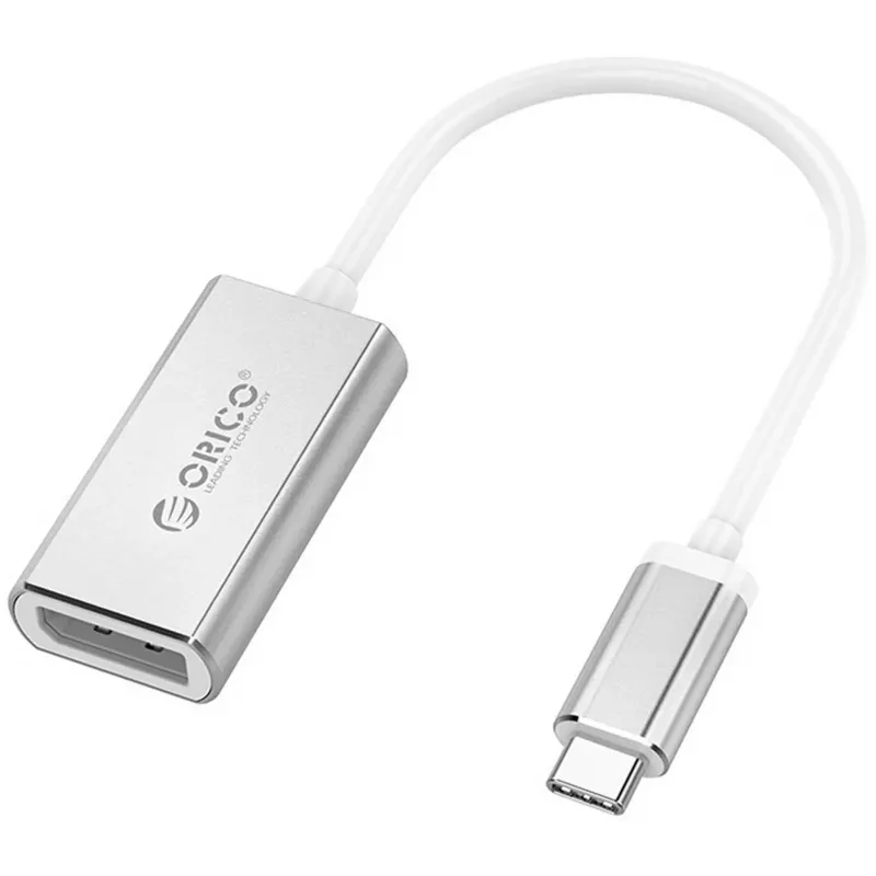 ORICO USB-C uz DisplayPort 4K@60Hz adaptera kabelis (Space Gray)