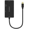 ORICO Mini DisplayPort uz HDMI, VGA, DVI adapteris (Melns)