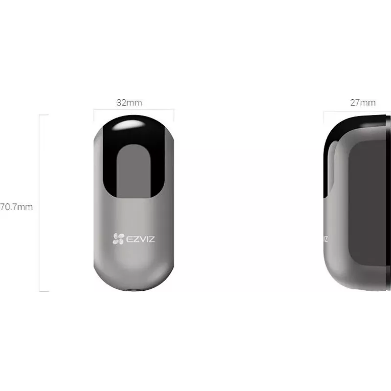 EZVIZ CS-HGD2-R100 Bezvadu infrasarkanie fotoelementi vārtu atvērējiem (1 raidītājs, 1 uztvērējs)