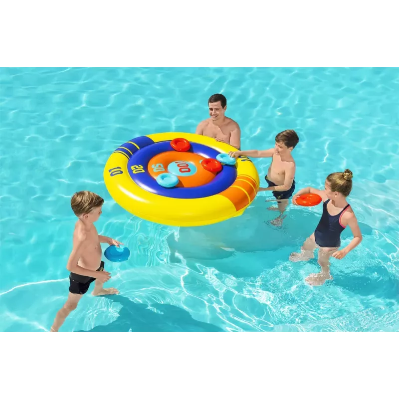 Bestway Inflatable Pool Game Arcade Shield ar Frisbiju 140 cm