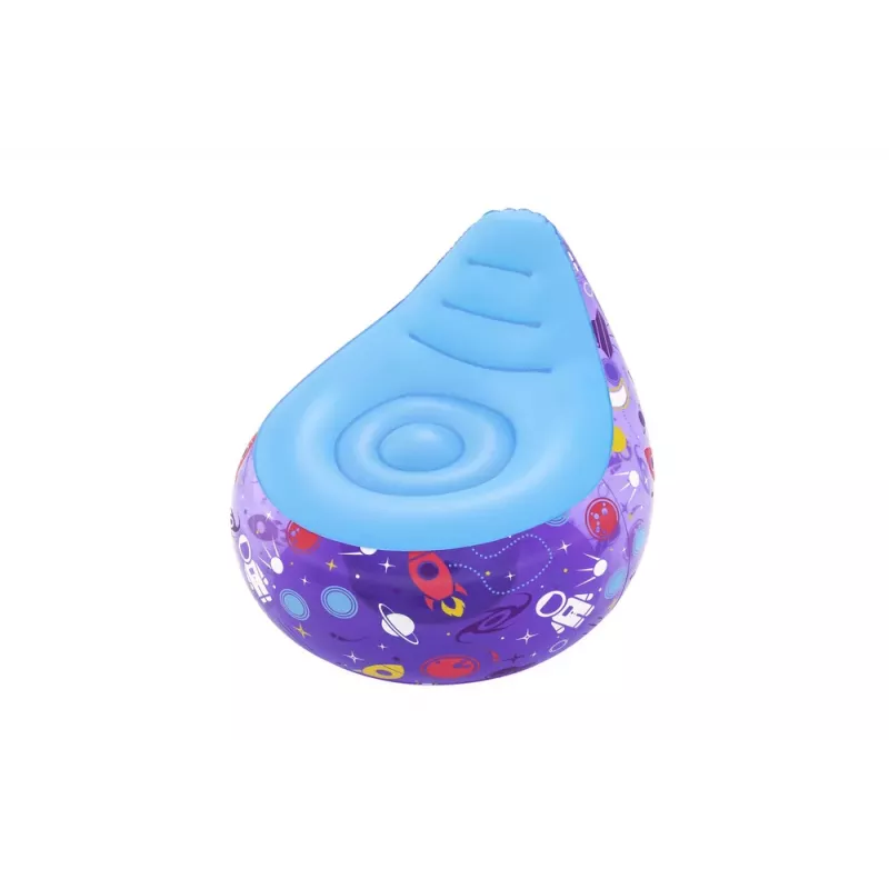 Kosmos LED Inflatable Chair 72 x 72 x 64 cm Bestway 75122 Purple