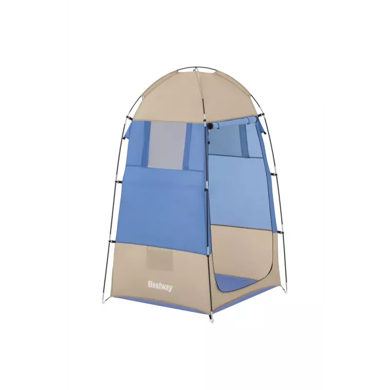 Bestway Beach Changing Room Tent 110 x 110 x 190 cm Blue and Grey