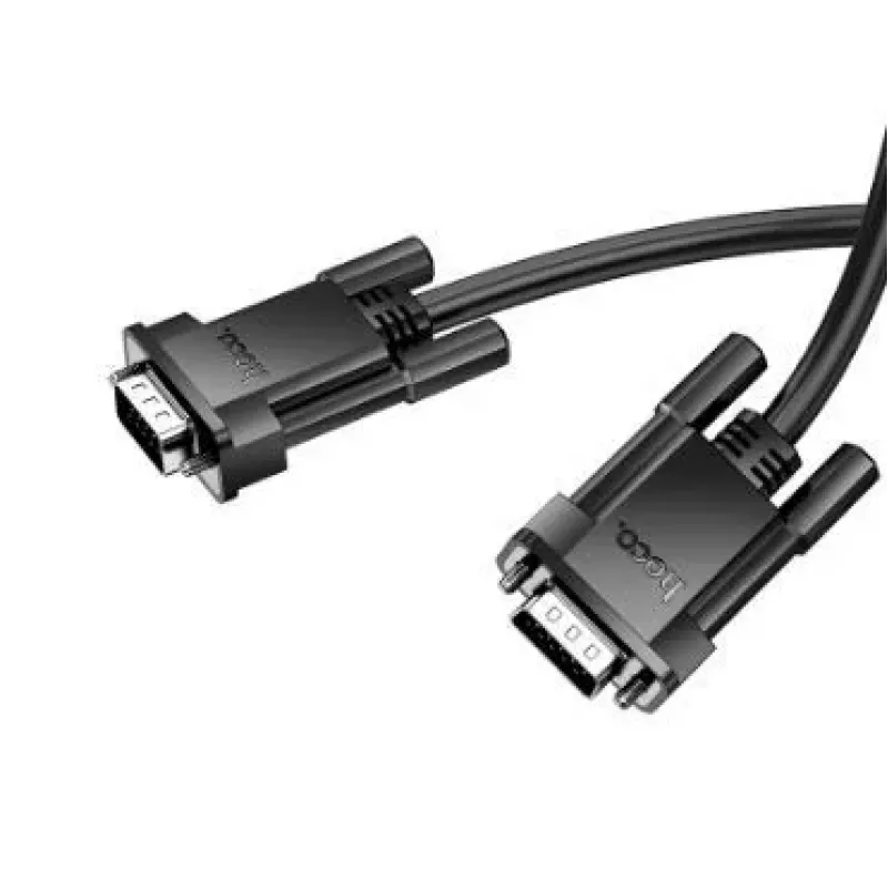 Hoco US11 VGA Male to VGA Male HD Data Cable (2m) Black
