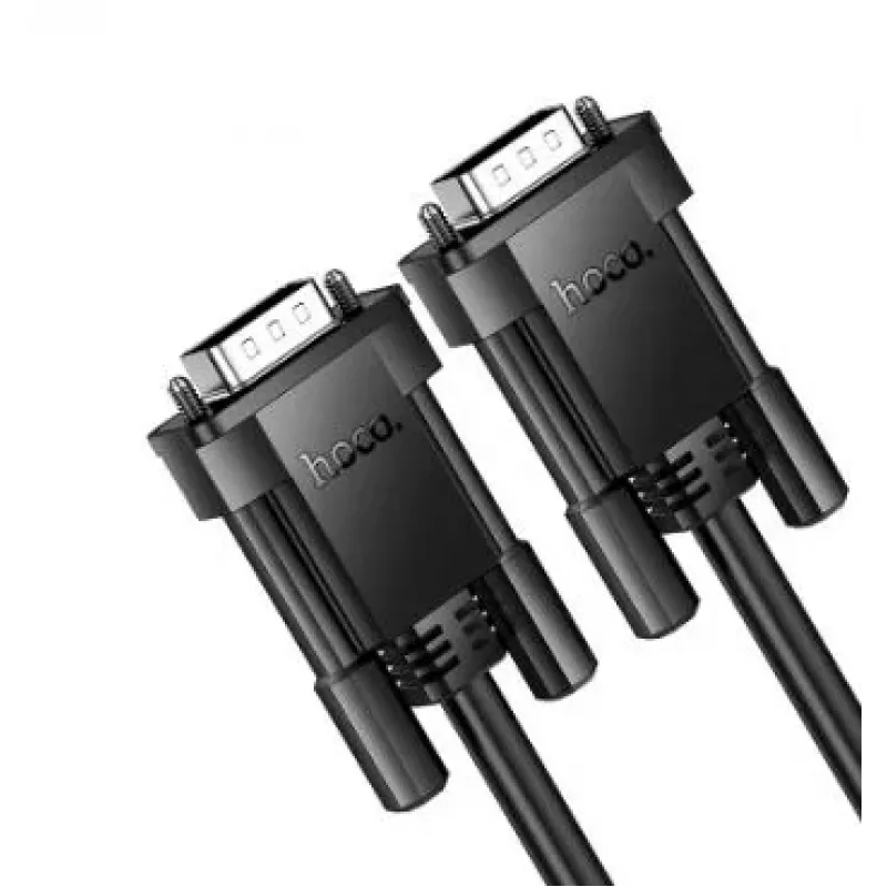 Hoco US11 VGA Male to VGA Male HD Data Cable (2m) Black