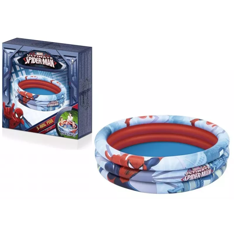 Bestway Spider-Man piepūšamais baseins 122 x 30 cm (48 x 12 collas) 98018