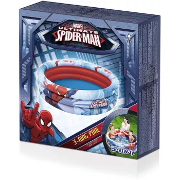 Bestway Spider-Man piepūšamais baseins 122 x 30 cm (48 x 12 collas) 98018