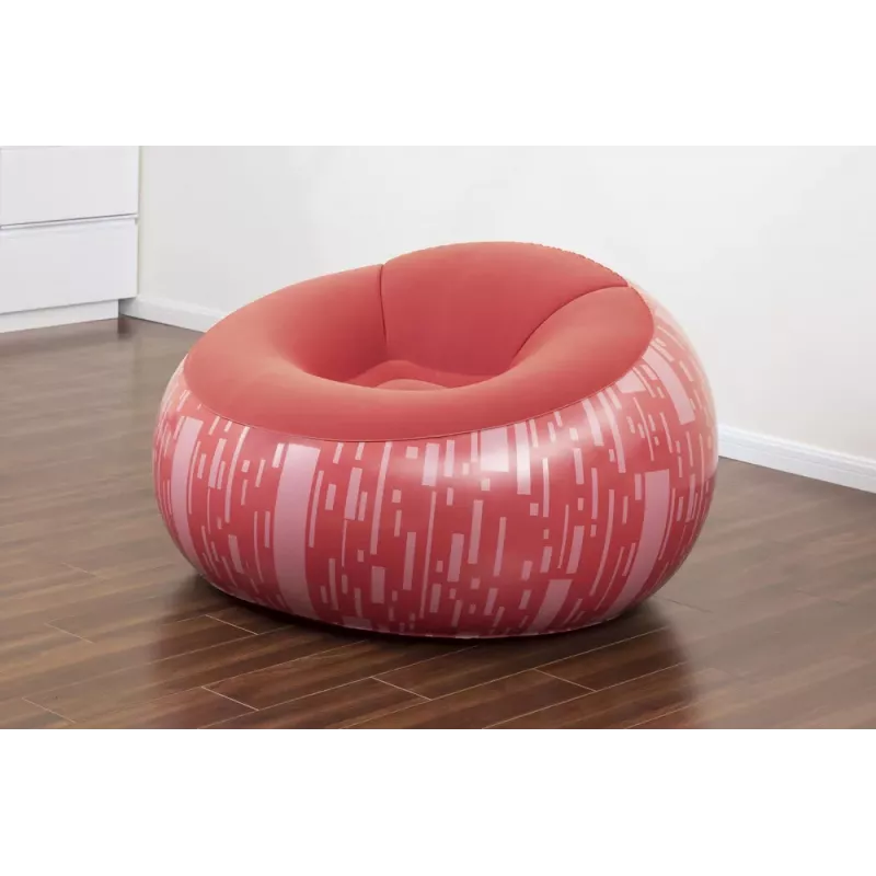 Bestway Comfort Cruiser Piepūšamais Krēsls Sarkans