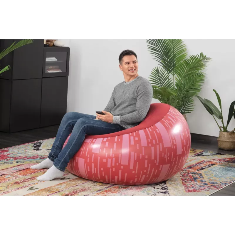 Bestway Comfort Cruiser Piepūšamais Krēsls Sarkans