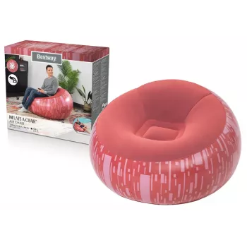 Bestway Comfort Cruiser Piepūšamais Krēsls Sarkans