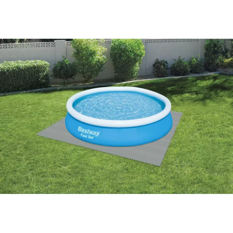 Bestway Flowclear Putu Paklājs Peldbaseinam 50 x 50 cm 8-Pack Zils