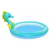 Bestway 53114 Inflatable Aquarium Water Play Center ar Slaidu, 239 x 206 x 86 cm