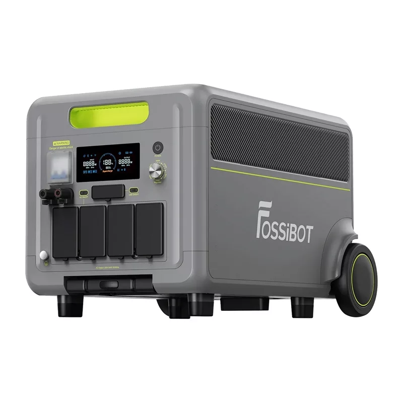 FOSSIBOT F7200 7200W uzlādes stacija (Zaļa)