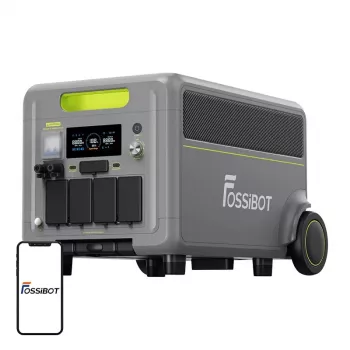FOSSIBOT F7200 7200W uzlādes stacija (Zaļa)