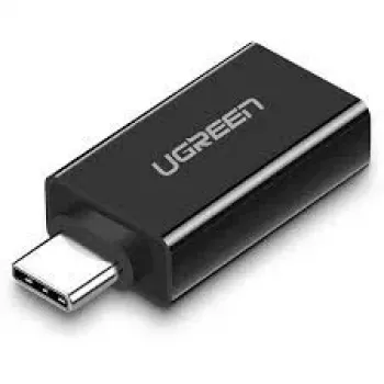 UGREEN USB-C uz USB 3.0 A Sievišķais Adapteris Melns
