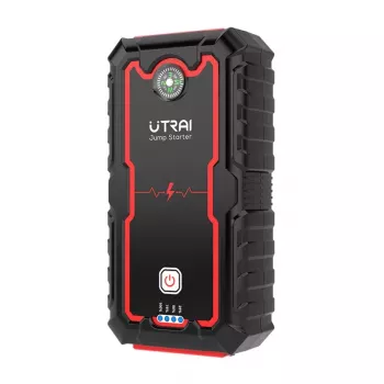 UTRAI JS One Car Starter 1600A Peak 16000mAh 12V Jump Starter ar LED lukturīti