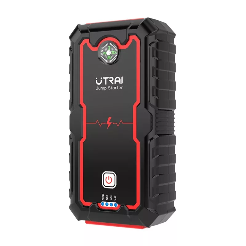 UTRAI JS One Car Starter 1600A Peak 16000mAh 12V Jump Starter ar LED lukturīti